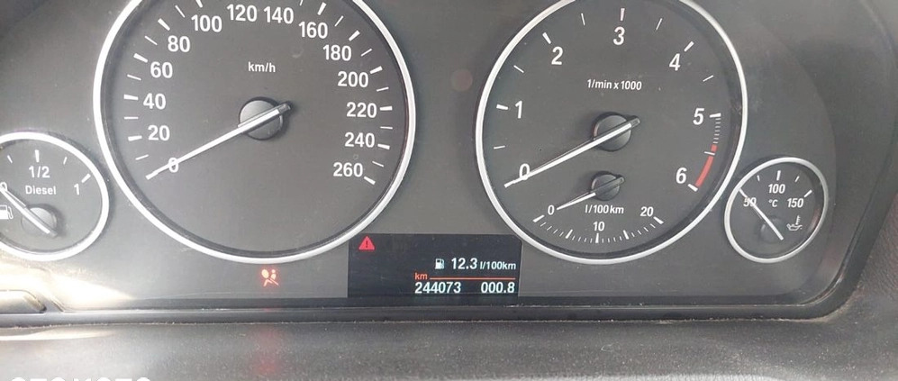 BMW X3 cena 26000 przebieg: 244073, rok produkcji 2013 z Kalisz małe 29